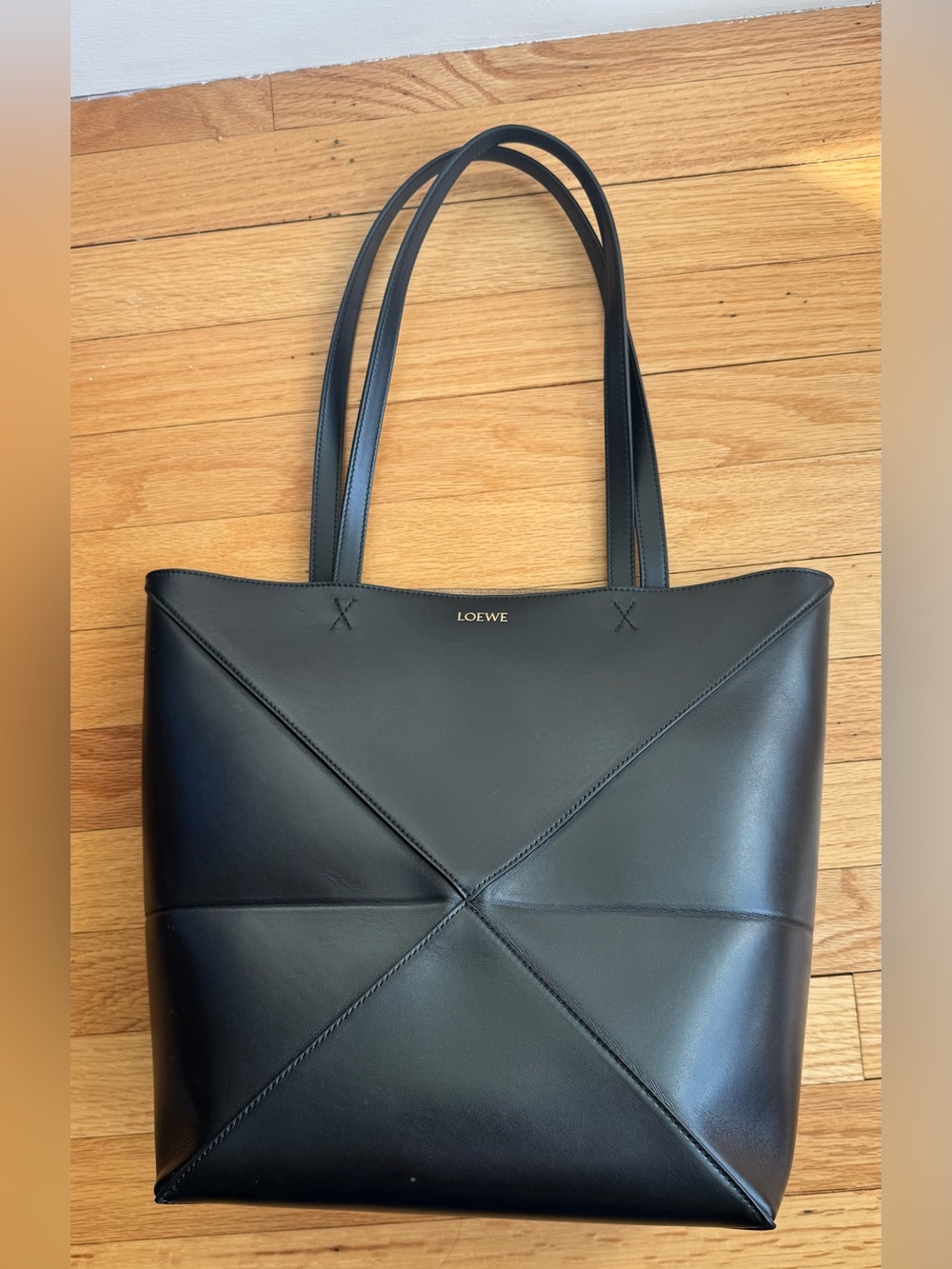 Loewe Puzzle Tote Medium Black